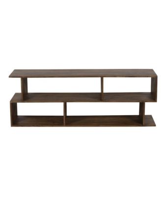 Portola Solid Acacia Wood TV Stand