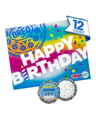 Birthday Chocolate Cookies Box, 12-Pc.