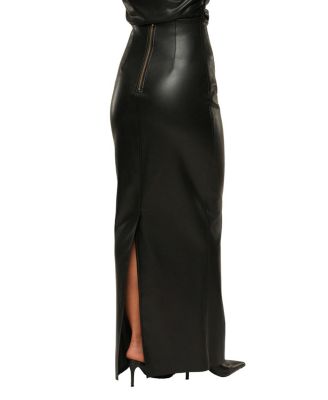 Women's Ace PU Leather Skirt