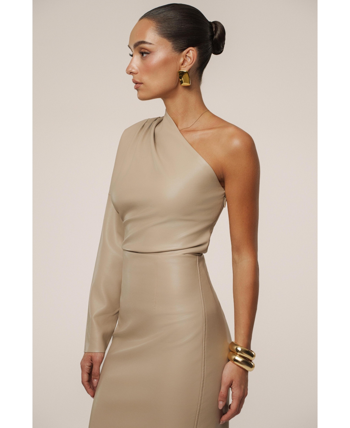 Jluxlabel Women's Demi One Shoulder Top