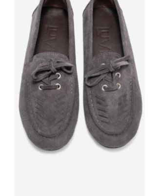 Lorven Leather Lace Up Loafer (Women)