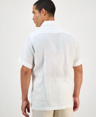 Men's 100% Linen Shirt, Created for Macy's 
