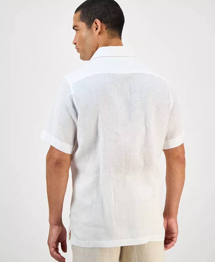 Men's 100% Linen Shirt - thumbnail 4
