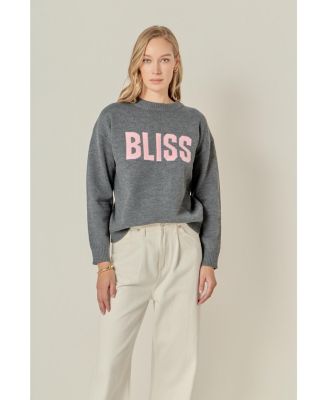 Women's Crewneck Statement Sweater