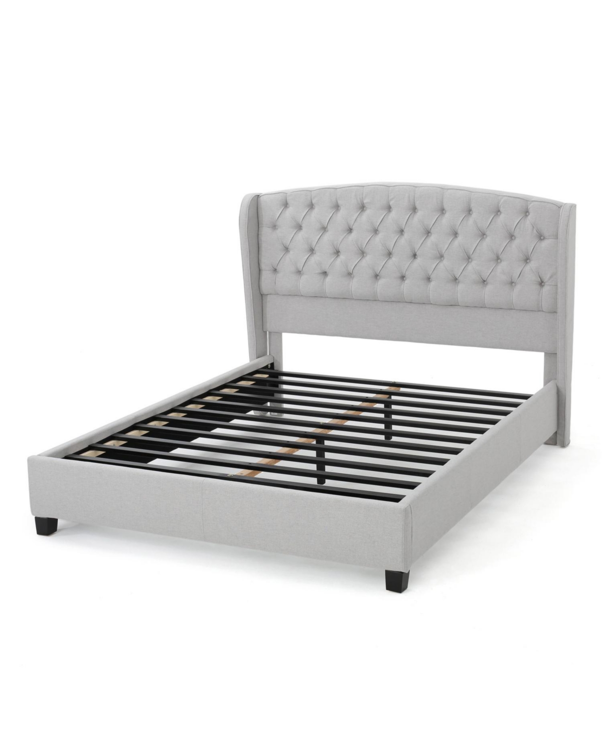 Streamdale Furniture Streamdale King Upholstered Platform Bed Frame