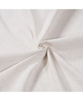 Streamdale King Size Linen Upholstered Bed Frame with Solid Wood Base, Beige