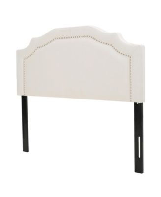 Streamdale Button-Accented Headboard with Iron Legs
