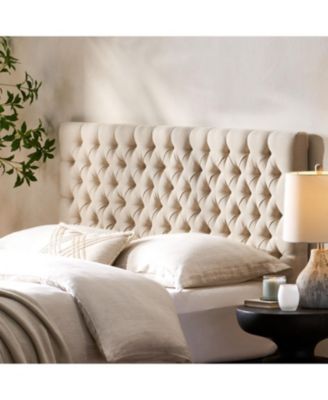 Bierman Headboard Contemporary Style, Plush Upholstery, Easy Assembly