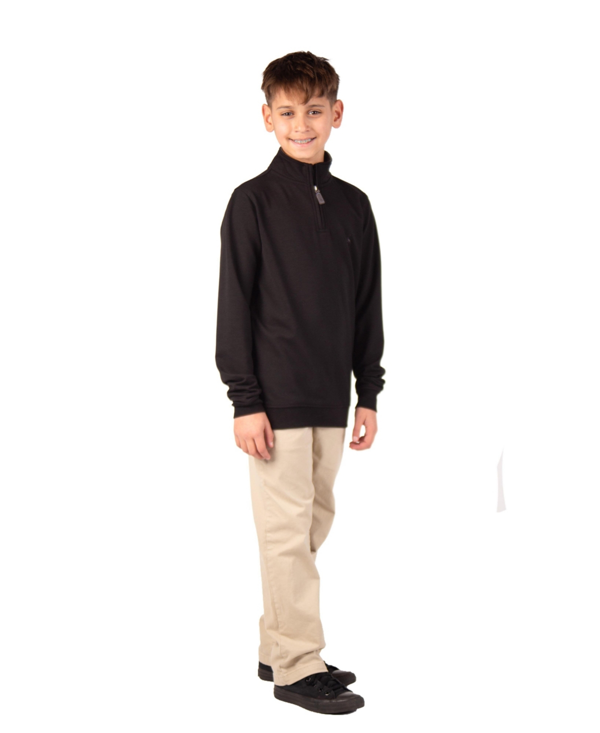 Tailorbyrd Boys Fleece Quarter Zip