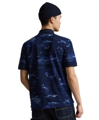 Men's Short-Sleeve Animated Mesh Shirt