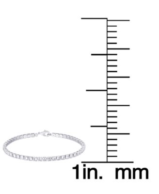 Cubic Zirconia (8.82 ct. t.w.) Laydown Bracelet
