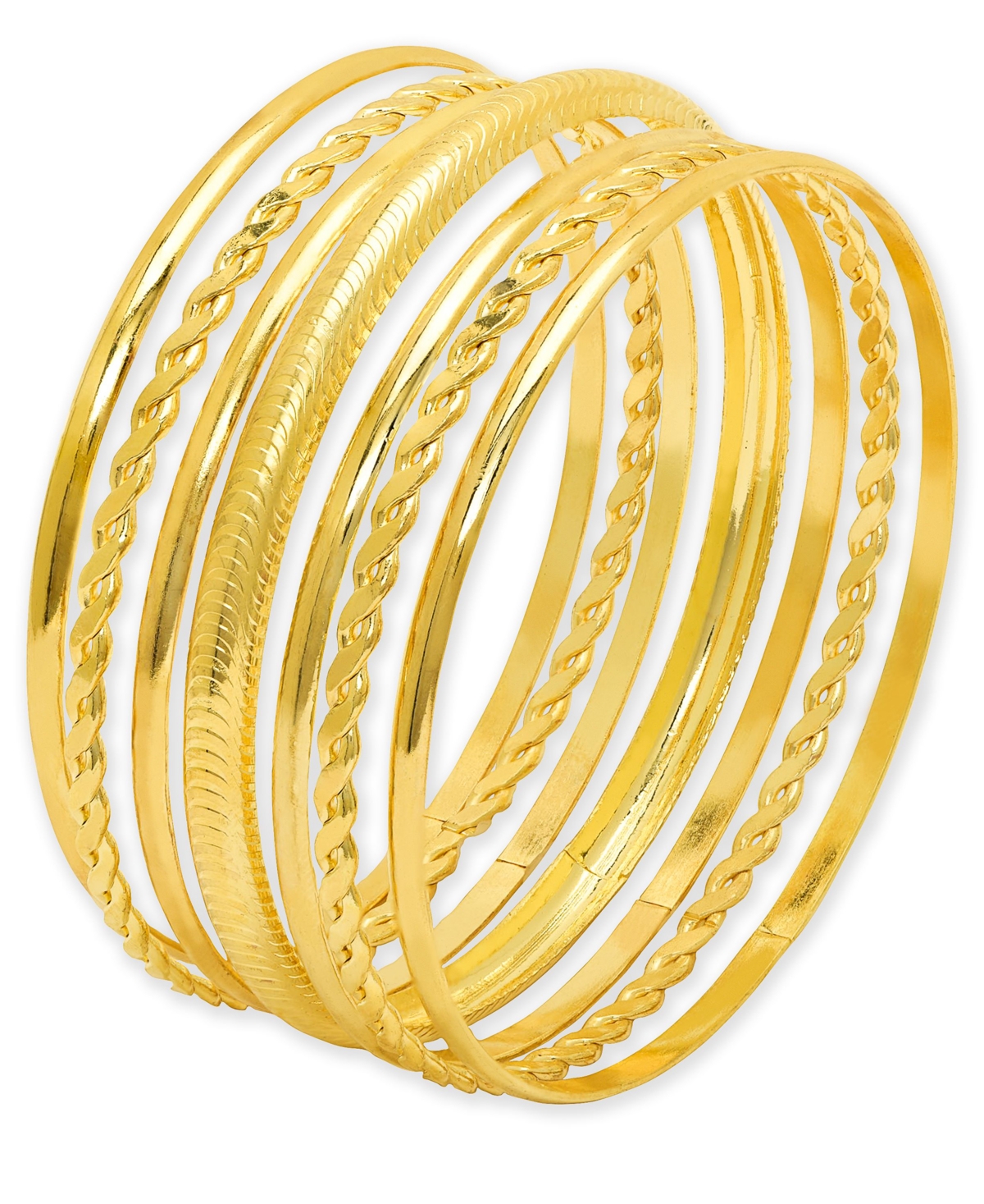 Macy's 7-Pc. Layered Bangles Set
