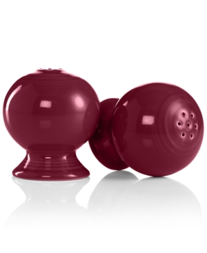 Fiesta Claret Salt and Pepper Shakers Set