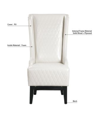Streamdale + 23" Wide + Upholstered Fabric + Wing Back Design + Side Chair