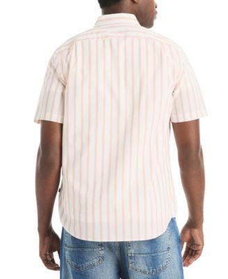 Men's Striped Short-Sleeve Shirt