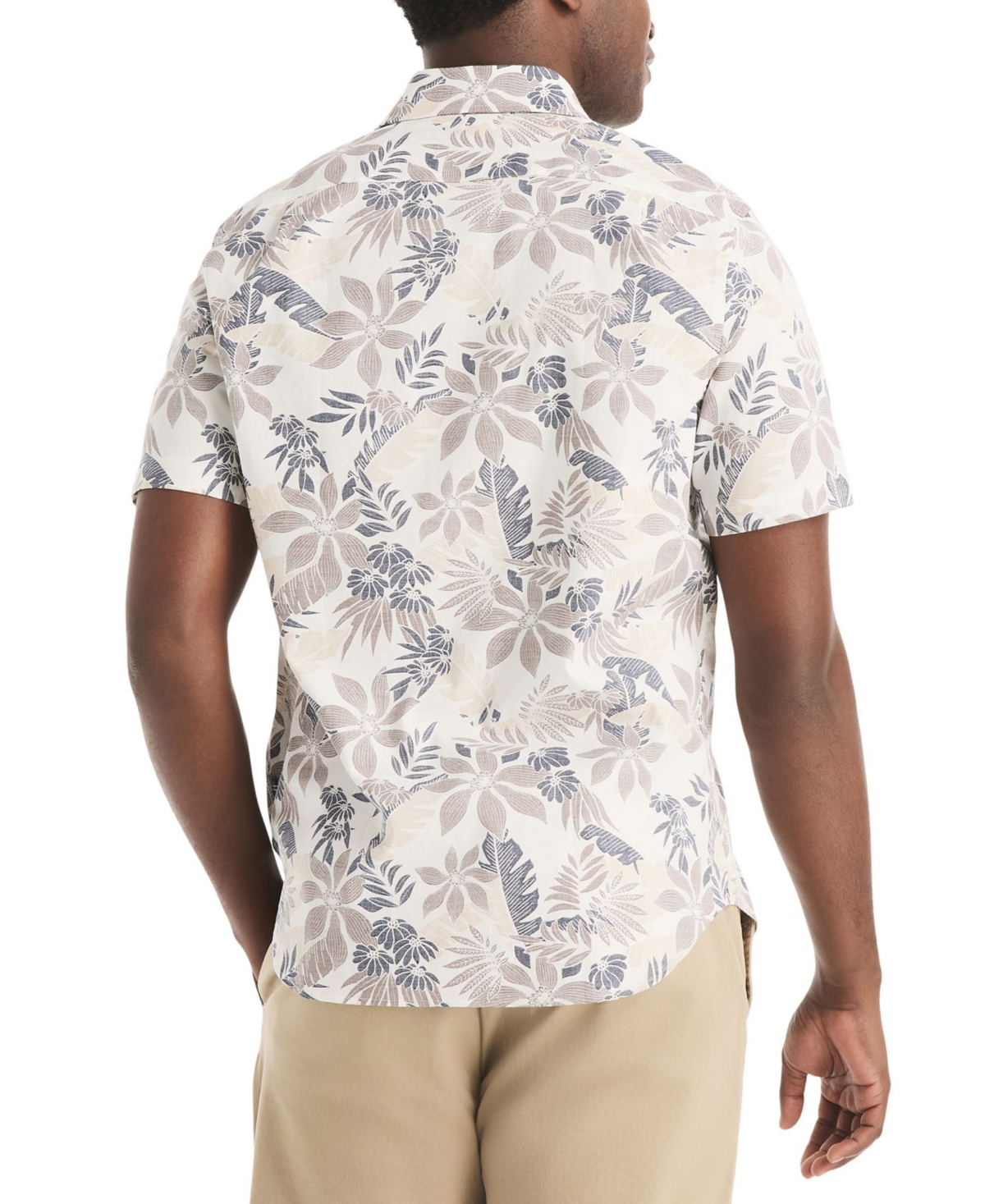 Nautica Men's Printed Short-Sleeve Shirt