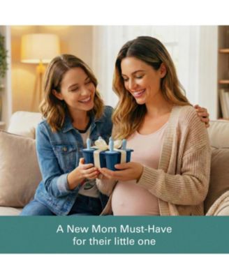 Baby Popsicle Mold – Silicone Teething Ice Pop Molds for Infants & Toddlers, 6-Cavity, BPA-Free, Dishwasher Safe