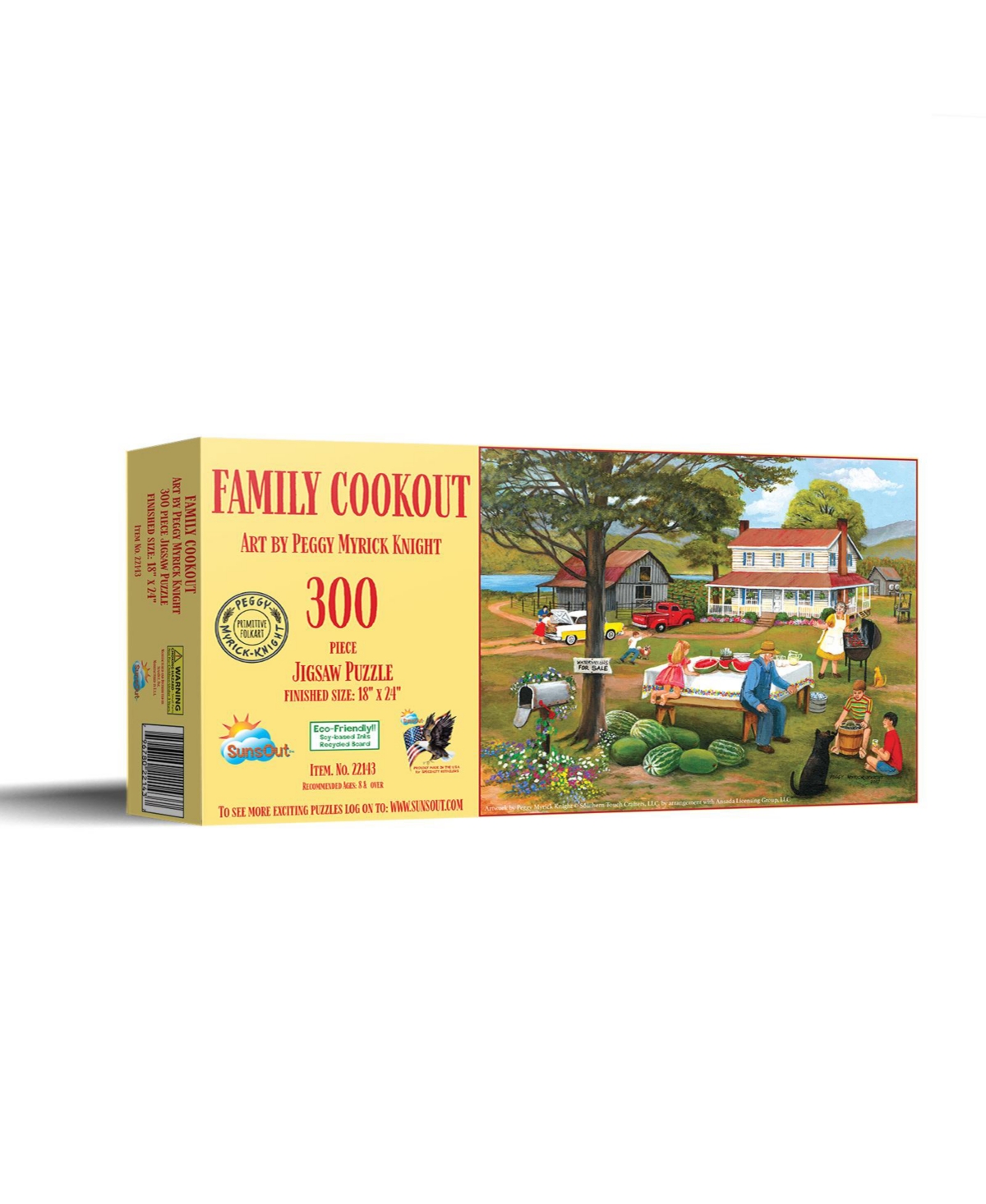 SunsOut Family Cookout piece Jigsaw Puzzle for Adults