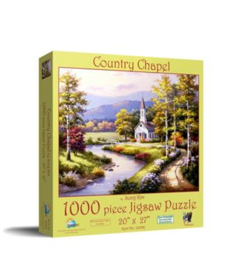 Country Chapel 1000 piece Jigsaw Puzzle for Adults