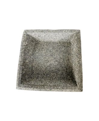 22.8" H Concrete Birdbath with Pedestal – 15" Dia Outdoor Freestanding Garden Bird Feeder & Bath for Patio, Yard, Decor