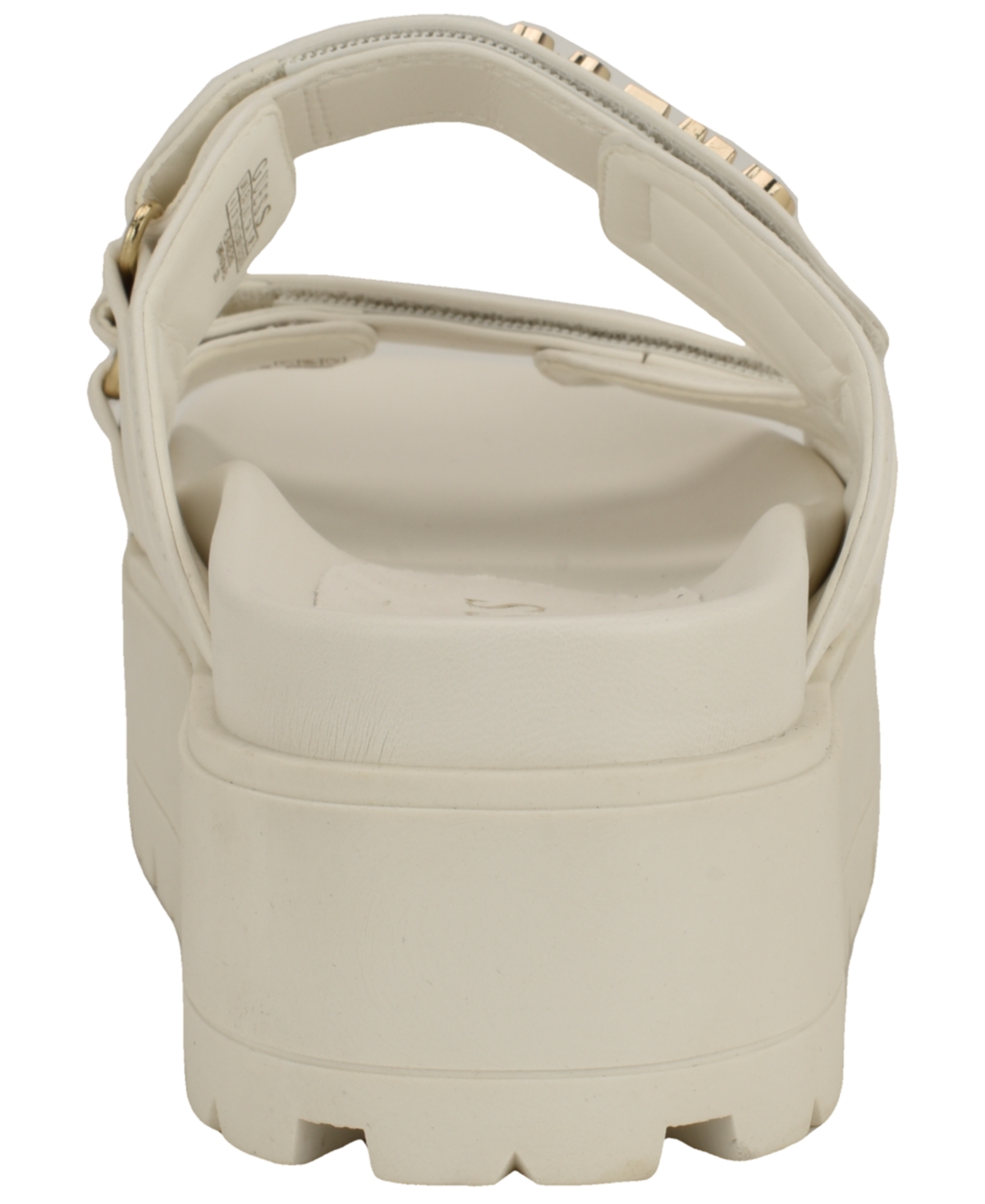 Guess Womens Faxon Platform Lug Sole Footbed Sandals