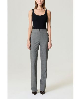 Women's Side Slit Tailored Pants