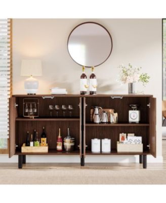 Sideboard Buffet Cabinet with Storage, 55"