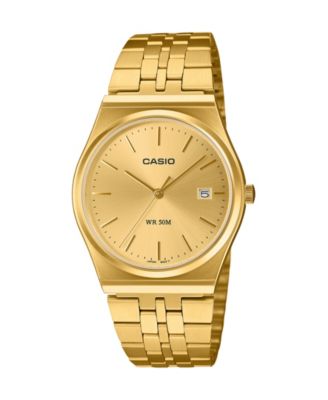 Men's Japanese Quartz Gold-Tone Stainless Steel Watch, 35mm