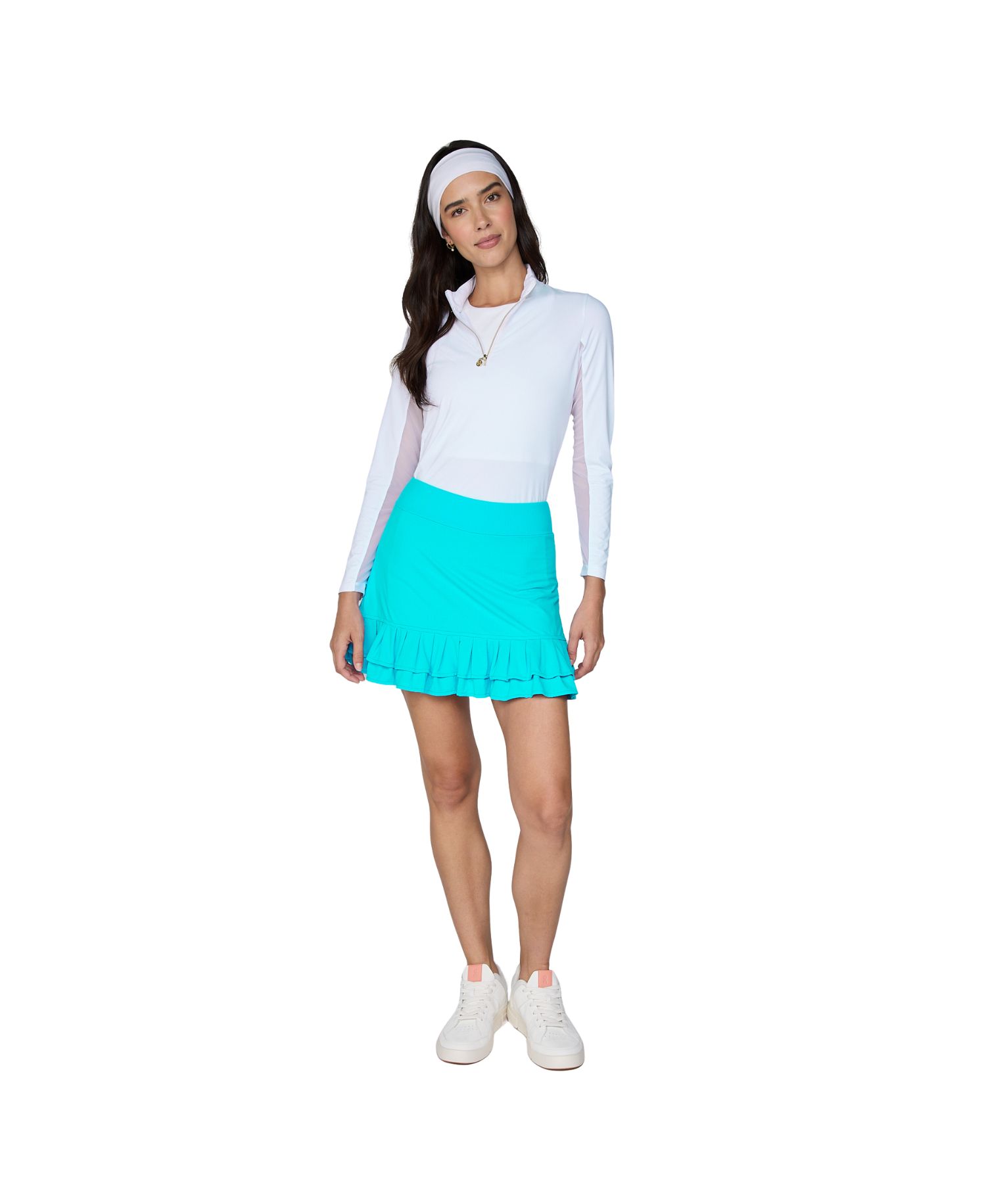 Women's Double Ruffle Skort