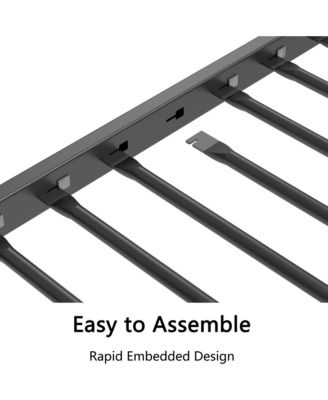 Adam Twin Twin Bunk Black with White Mesh Guard Rail