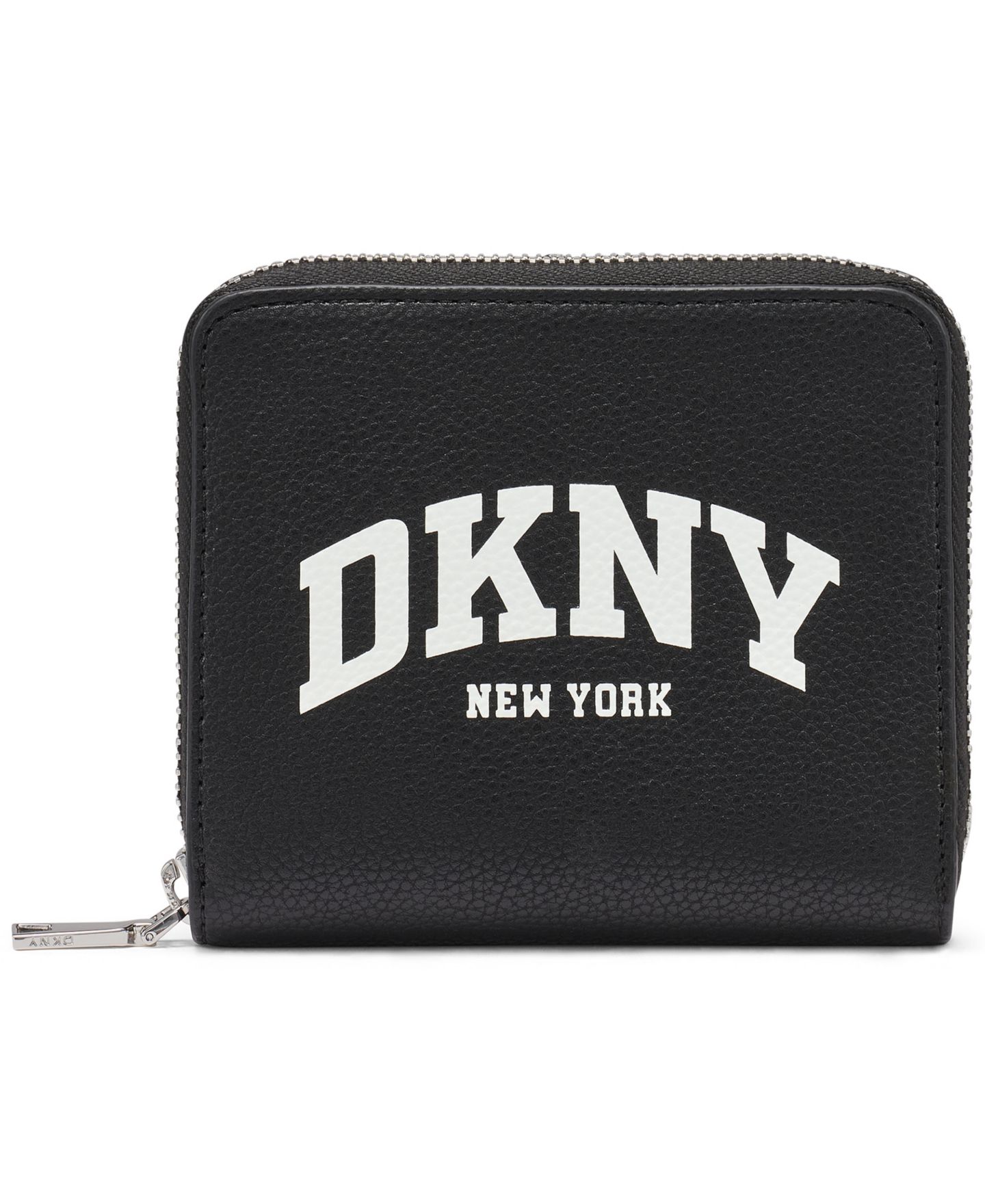 Женский кошелёк DKNY Hadlee Zipper Around Wallet, цвет: Чёрный — фото 1