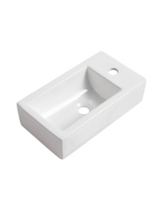 Streamdale 18" Compact Floating Vanity with Sink