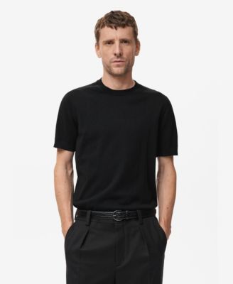 Men's Cotton Fine-Knit T-Shirt