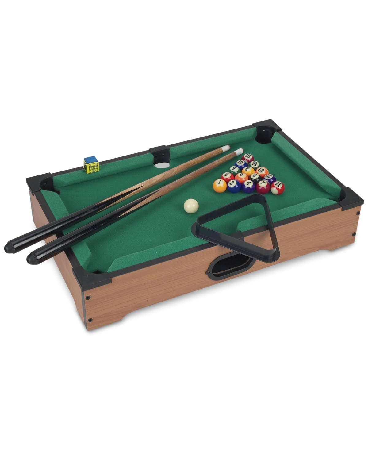 Trademark Global Mini Tabletop Pool Set, 3.5" X 12.25" X 20.25" In Green