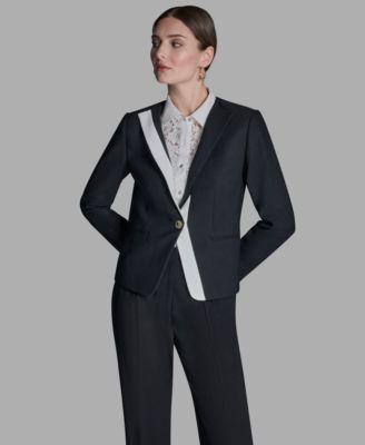 Women's Long-Sleeve One Button Jacket