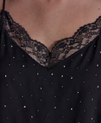 Women's Hot Fix Lace Camisole