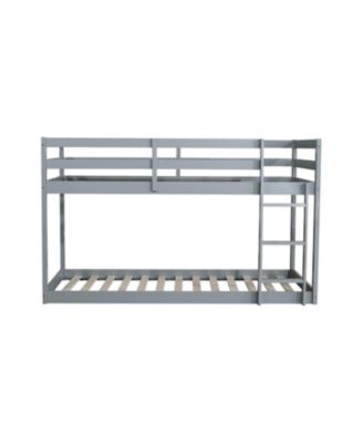 Solid Wood Twin Bunk Bed