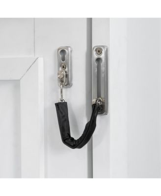 Full XL Loft Bed w/ Storage Stairs & Full Murphy Bed, LED