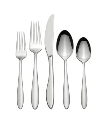 Mooncrest 65 Piece Everyday Flatware Set, Service For 12