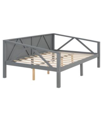 + Full Size + Wood (or MDF if applicable) + Gray Finish + Daybed