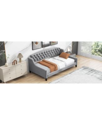 Modern Luxury Tufted Button Daybed,Twin