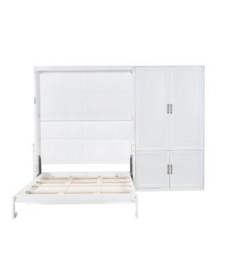 Queen Size Murphy Bed Wall Bed with Closet