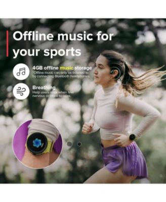 Run GPS Sports Watch with AMOLED Touchscreen, Heart Rate and Sleep Tracker