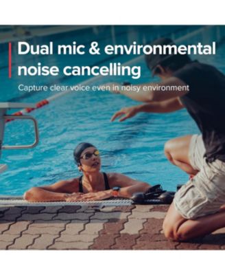 AQUA LIGHT Waterproof Open-Ear Swimming Bone Conduction Bluetooth Headphones with Built in MP3 Player - Reef Blue