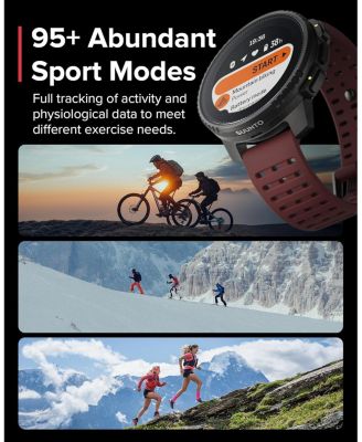 Vertical GPS Sports Watch with Sapphire Touchscreen, Heart Rate and Sleep Tracker
