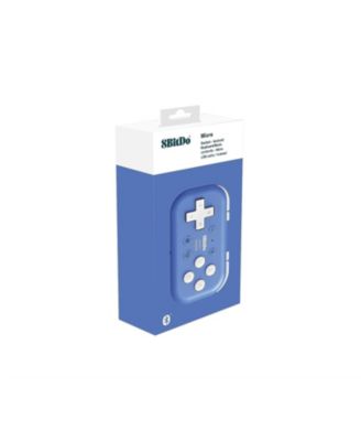 Mini Bluetooth Gamepad Controller for Switch, Android, Raspberry Pi - Blue