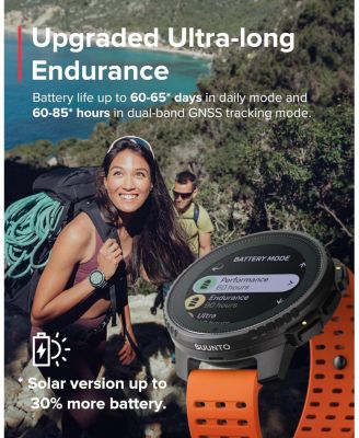 Vertical GPS Sports Watch with Sapphire Touchscreen, Heart Rate and Sleep Tracker