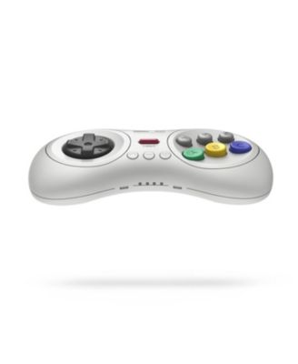 M30 Bluetooth Wireless Gamepad Controller for Sega Genesis Mini and Mega Drive Mini and Nintendo Switch - White