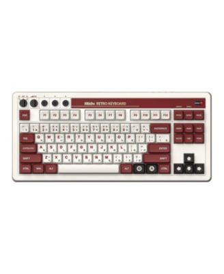 Retro Programmable Bluetooth Wireless Mechanical Gaming Keyboard - Fami Edition - 85HA01