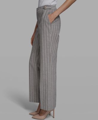 Women's Multi-Stripe Straight Pants